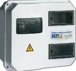 Щит учетно-распр. ЩУР-12 272х332х109 настен эл. пласт IP55 КРЗМИ