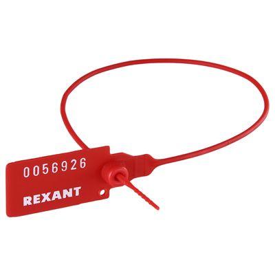 Пломба пластиковая номерная 350мм красн. REXANT 07-6131 Пломба пластиковая номерная 350мм красн. REXANT 07-6131