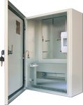 Щит учета ЩУ-3Н-12 480х350х165 настен окно с зам. металл сер IP55 КРЗМИ