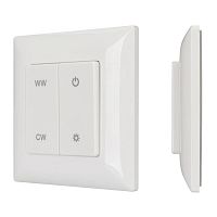 Панель SMART-P48-MIX-P-SUF (3В 1 зона Knob 2.4G) пластик Arlight 028302