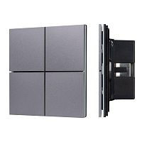 Панель кнопочная KNX-304-23-IN Grey (BUS Frameless) (IP20 металл) INTELLIGENT ARLIGHT 038366