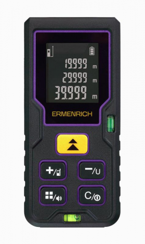 Рулетка лазерная Reel PLUS GD80 фиолет. Ermenrich 85315 фото 3