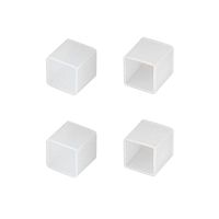 Заглушка WPH-FLEX-1414-TOP WHITE глухая пластик Arlight 040861