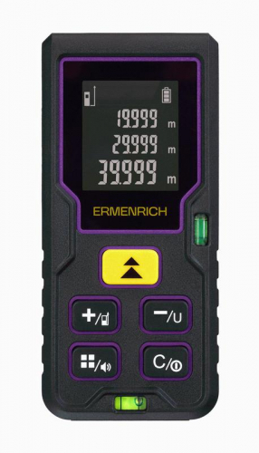 Рулетка лазерная Reel PLUS GD40 фиолет. Ermenrich 84643 фото 3