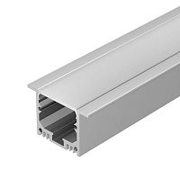 Профиль SL-LINIA49-F-2500 ANOD+OPAL L2500 с экраном алюм. Arlight 020469