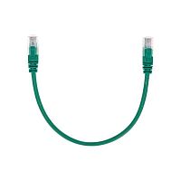 Патч-корд U/UTP CAT 5e RJ45-RJ45 26AWG LSZH зел. 0.3м Rexant 02-0106-03
