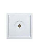 Розетка ТВ оконечная СП ZIMA IP20 бел. LEZARD 704-0288-130