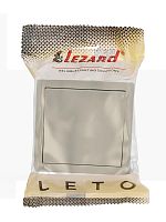 Выключатель 1-клав. LETO крем LEZARD 752-0300-100