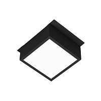 Светильник светодиодный DL-GRIGLIATO-S90x90-12W Day4000 BK 90 deg 230) IP40 металл Arlight 038336
