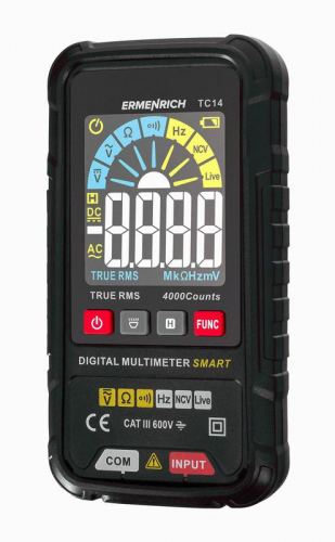 Мультиметр цифровой Zing TC14 Ermenrich 82981 Мультиметр цифровой Zing TC14 Ermenrich 82981