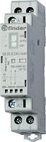 Контактор модульный 1NO + 1NC 25А AgNi 230В AC/DC 17.5мм IP20 опции: мех. индикатор + LED FINDER 223202301520