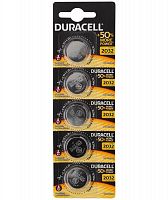 Элемент питания литиевый CR2032 BP-5 (блист.5шт) Duracell Б0035495