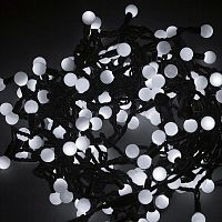 Гирлянда "LED ШАРИКИ" 20мх1.75см 200LED 16Вт 220В IP44 бел. NEON-NIGHT 303-505