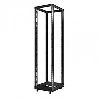 Стойка серверная открытая 19дюйм 42U RA-42U-1000-BK черн. Cabeus 10160c