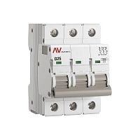 Выключатель автоматический модульный 3п D 25А 10кА AV-10 AVERES EKF mcb10-3-25D-av