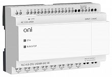 Модуль ЦПУ ПЛК 410 14 DI 8 RO 220В AC с Ethernet портом без экрана ONI PLC-410-CPU-14D08R-0AC-00
