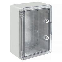 Корпус ударопрочный ЩМПп 350х250х150 IK10 IP65 прозр. дверь АБС пластик PRIZMA TOKOV ELECTRIC TKE-PZ-CPB02-IK10-IP65