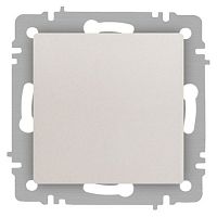 Выключатель 1-кл. СП Accent 6-101-06 10А IP20 250В AL/CU перламутр. Intro Б0063430