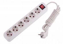Удлинитель 6х3м с заземл. 16А IP20 с выкл. LEZARD 720-0603-602