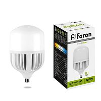 Лампа светодиодная LB-65 50Вт T100 4000К E27-E40 230В FERON 25820