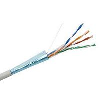 Кабель FTP 4х2х24AWG кат.5е медь бухта (м) Rexant 01-0143