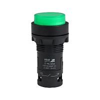 Кнопка с фиксацией с подсветкой OptiSignal Compact D22 С7-PHL-M310 зел. 1НО 230В AC XB7NJ03M1 КЭАЗ 362120