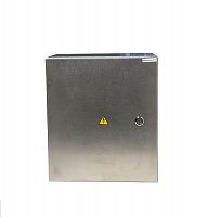 Щит с монтажной панелью ЩМП-Н 370х325х180 настен с зам. нерж. сталь IP55 КРЗМИ