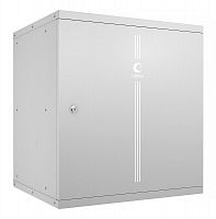 Шкаф телекоммуникационный настенный разборный LIGHT WSC-05D-12U55/45m 19дюйм 12U дверь метал. сер. Cabeus 10181c
