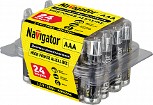Элемент питания алкалиновый AAA/LR03 94 787 NBT-NE-LR03-BOX24 (уп.24шт) NAVIGATOR 94787
