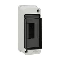 Бокс ОП Easy9 XS навесн. с прозр. дверцей 2мод. SchE EZ9EAB102