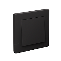 Выключатель 1-кл. СП AtlasDesign 10А IP20 (сх. 1) 10AX в сборе карбон SE ATN001012