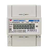 Счетчик CE 101 R5 145 1ф 5-60А 1 класс точн. ЭР Энергомера 101001003009471