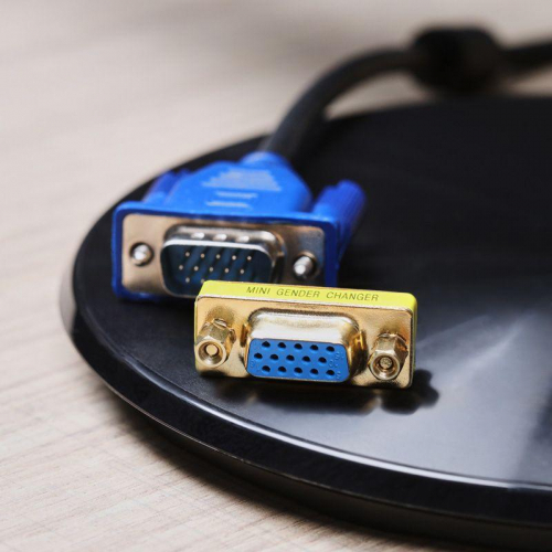 Переходник гнездо VGA - гнездо VGA Rexant 17-6817 фото 2 Переходник гнездо VGA - гнездо VGA Rexant 17-6817 фото 2