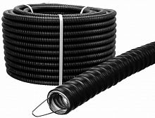 Металлорукав в ПВХ изоляции Р3-ЦПнг 25 черн. (уп.20м) TOKOV ELECTRIC TKE-MR-PVC-25-20-C05