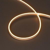 Лента светодиодная MOONLIGHT-SIDE-A168-4x10mm 24V Warm 2300К 7.2Вт/м IP65 wire x2 прямой вывод кабеля герметичная (уп.5м) Arlight 040991