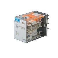 Реле 10А 2CO 24В DC тест кнопка LED SE SXM2CB2BD