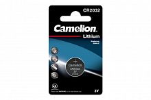 Элемент питания литиевый CR CR2032 BL-1 (блист.1шт) Camelion 3066