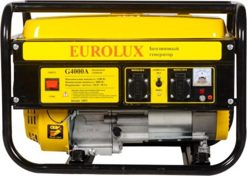 Электрогенератор G4000A EUROLUX 64/1/38 фото 2 Электрогенератор G4000A EUROLUX 64/1/38 фото 2