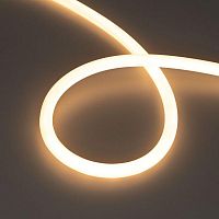 Лента светодиодная MOONLIGHT-TOP-M560-D13mm 24V Warm 2700К 360deg 8.6Вт/м IP65 wire x1 прямой вывод кабеля герметичная (уп.5м) Arlight 039552
