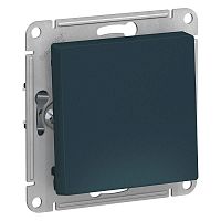 Механизм выключателя 1-кл. СП AtlasDesign 10А IP20 (сх. 1) 10AX изумруд SchE ATN000811