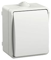 Выключатель кнопочный 1-кл. ОП Форс IP54 ВСк20-1-0-ФБ бел. IEK EVS13-K01-10-54-DC