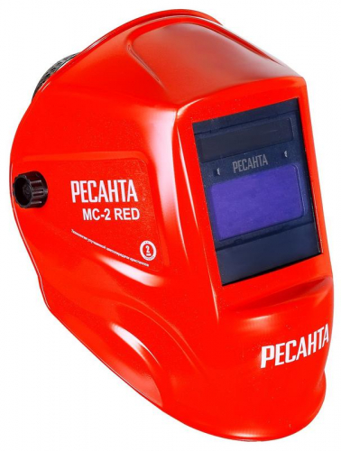 Маска сварочная МС-2 RED Ресанта 65/117 фото 2 Маска сварочная МС-2 RED Ресанта 65/117 фото 2