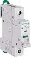 Выключатель автоматический 1п C 6А 6кА Systeme9 230В SE S9F22106