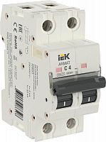 Выключатель автоматический 2п C 4А M06N ARMAT IEK AR-M06N-2-C004