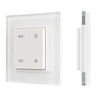 Панель SMART-P49-MIX-G-SUF (3В 1 зона Knob 2.4G) пластик Arlight 032985