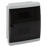 Корпус встраиваемый COMFORT ЩРВ-П-24 IP40 пластик. прозр. крышка бел. Эра Б0067230