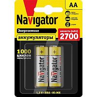 Аккумулятор 94 465 NHR-2700-HR6-BP2 (блист.2шт) Navigator 94465