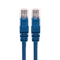 Патч-корд U/UTP CAT 5e RJ45-RJ45 26AWG LSZH син. 1.5м Rexant 02-0104-105