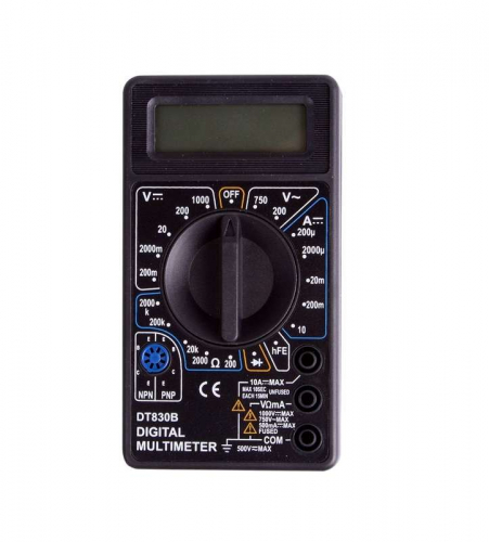 Мультиметр портативный M830B(DT830B) PROCONNECT 13-3011 Мультиметр портативный M830B(DT830B) PROCONNECT 13-3011
