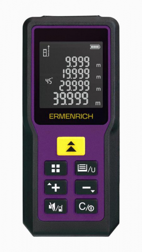 Рулетка лазерная Reel PRO GM60 фиолет. Ermenrich 84645 фото 3
